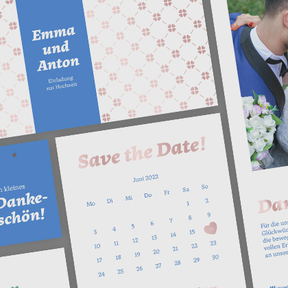 Hochzeitskarten: Heart to Heart