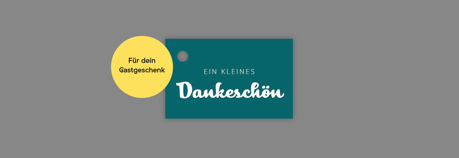 Dankeschön-Anhänger: Green Flora